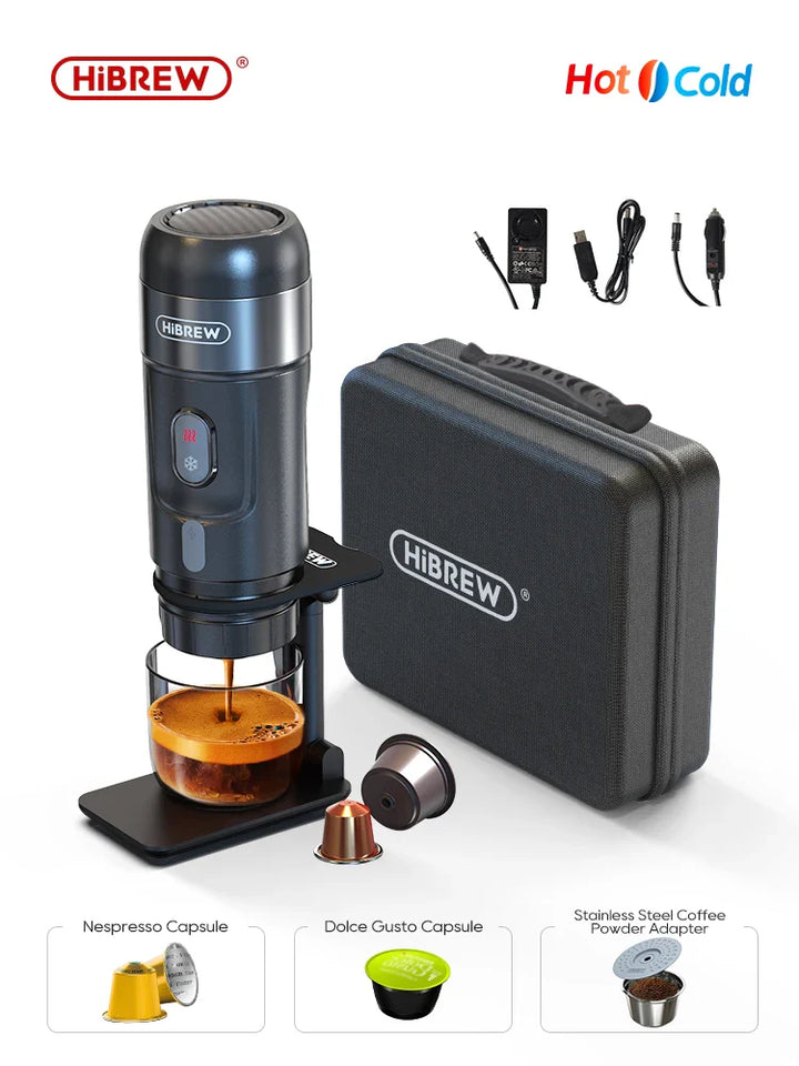 HiBREW Portable Coffee MachineIntroducing the HiBREW Portable Coffee Machine:

Incorporating precision engineering and a sleek, compact design, this innovative device ensures exceptional brewing crownroastcoffeecrownroastcoffeePortable Coffee Machine